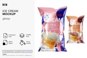 Ice Cream Mockup