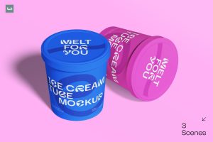 Ice Cream Mockup | 002