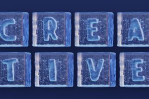 Ice Cube – 3D Color SVG Font