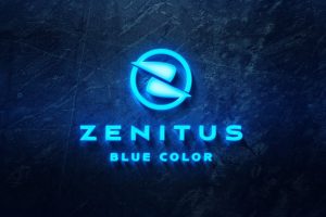 Ice Neon Logo Mockup