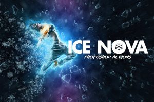 Ice Nova- Photoshop Action