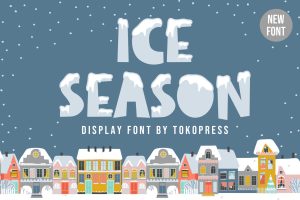 Ice Season – Kids font