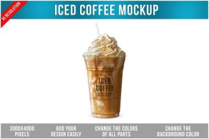 Iced Coffee Mockup