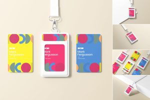 Id Badge Mockup