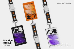 ID Badge Mockup