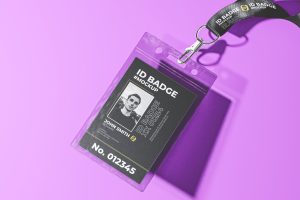 Id Badge Mockup