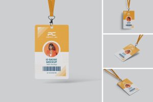 ID Badge Mockup