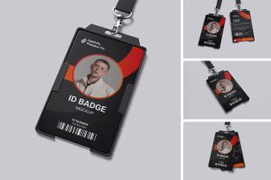 ID Badge Mockup