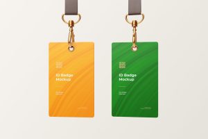 ID Badge Mockup