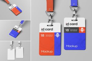 ID Badge Mockup