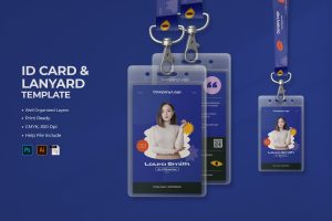 ID Card & Lanyard Template