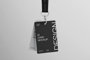 ID Card Mockup