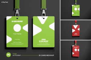 Id Card Mockup