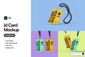 Id Card Mockup