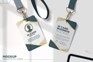 ID Card Mockup