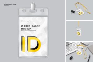ID Card Mockup