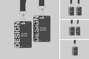 ID Card Mockup