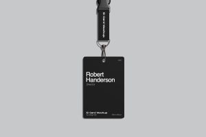 ID Card Mockup