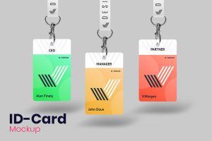 ID Card Mockup