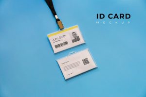 ID Card Mockup