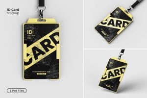 ID Card Mockup