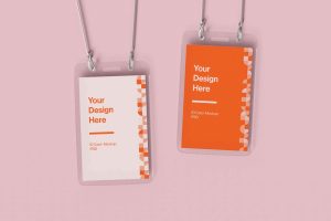 ID Card Mockup