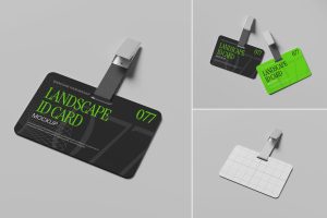 ID Card Mockup