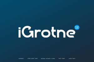 Igrotne Logo Font