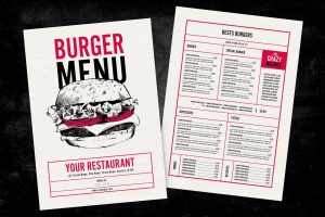 Illustration Burger Menu
