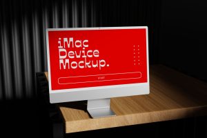 iMac Display Mockup