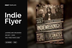 Indie Flyer/Poster Template