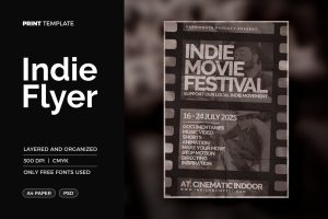 Indie Movie Flyer/Poster Template