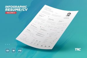 Infographic Resume/Cv Volume 4