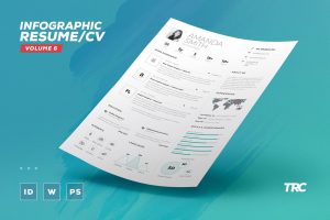 Infographic Resume/Cv Volume 6