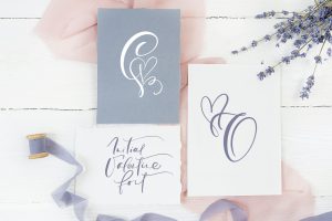 Initial Valentine Font