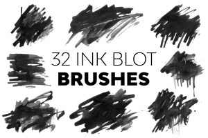 Ink Blot Brushes