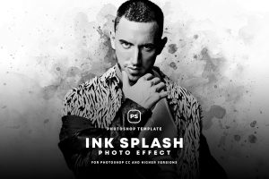Ink Splash Photo Effect