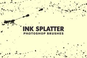 Ink Splatter Brushes