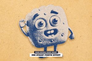 Ink Stamp Photo Effect