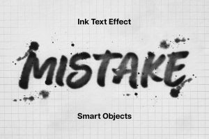 Ink Text Effect