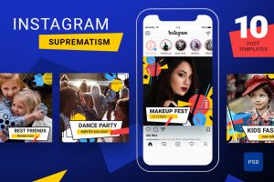 Instagram post templates