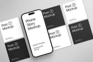 Instagram Social Media Mockup