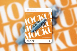 Instagram UI Mockup