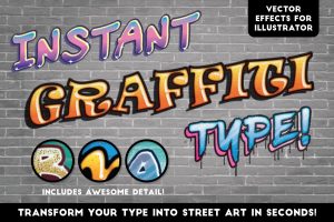 Instant Graffiti Type Effects