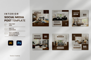Interior Instagram Template