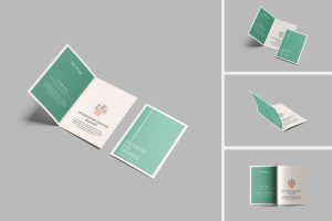 Invitation & Greeting Card Mockup