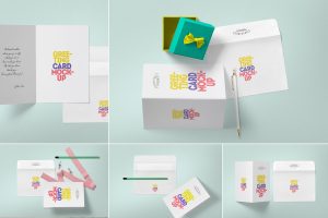 Invitation & Greeting Card Mockup