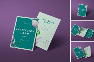 Invitation Card Mockup