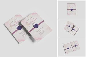 Invitation Card Mockup