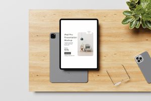 iPad Pro Presentation Mockup